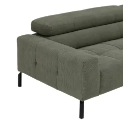 Pure Home Lifestyle Ecksofa Cleveland oliv Outlet