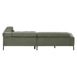 Pure Home Lifestyle Ecksofa Cleveland oliv Outlet