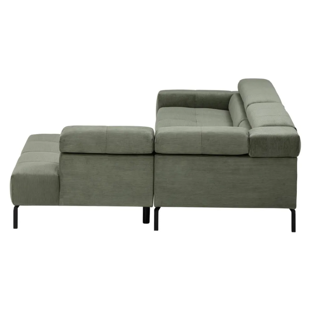 Pure Home Lifestyle Ecksofa Cleveland oliv Outlet