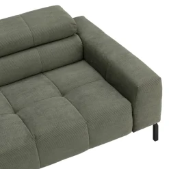 Pure Home Lifestyle Ecksofa Cleveland oliv