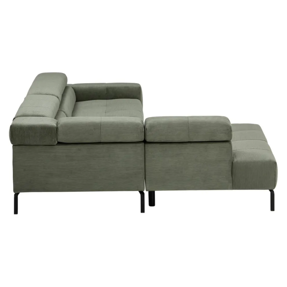 Pure Home Lifestyle Ecksofa Cleveland oliv