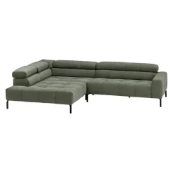 Pure Home Lifestyle Ecksofa Cleveland oliv Hot