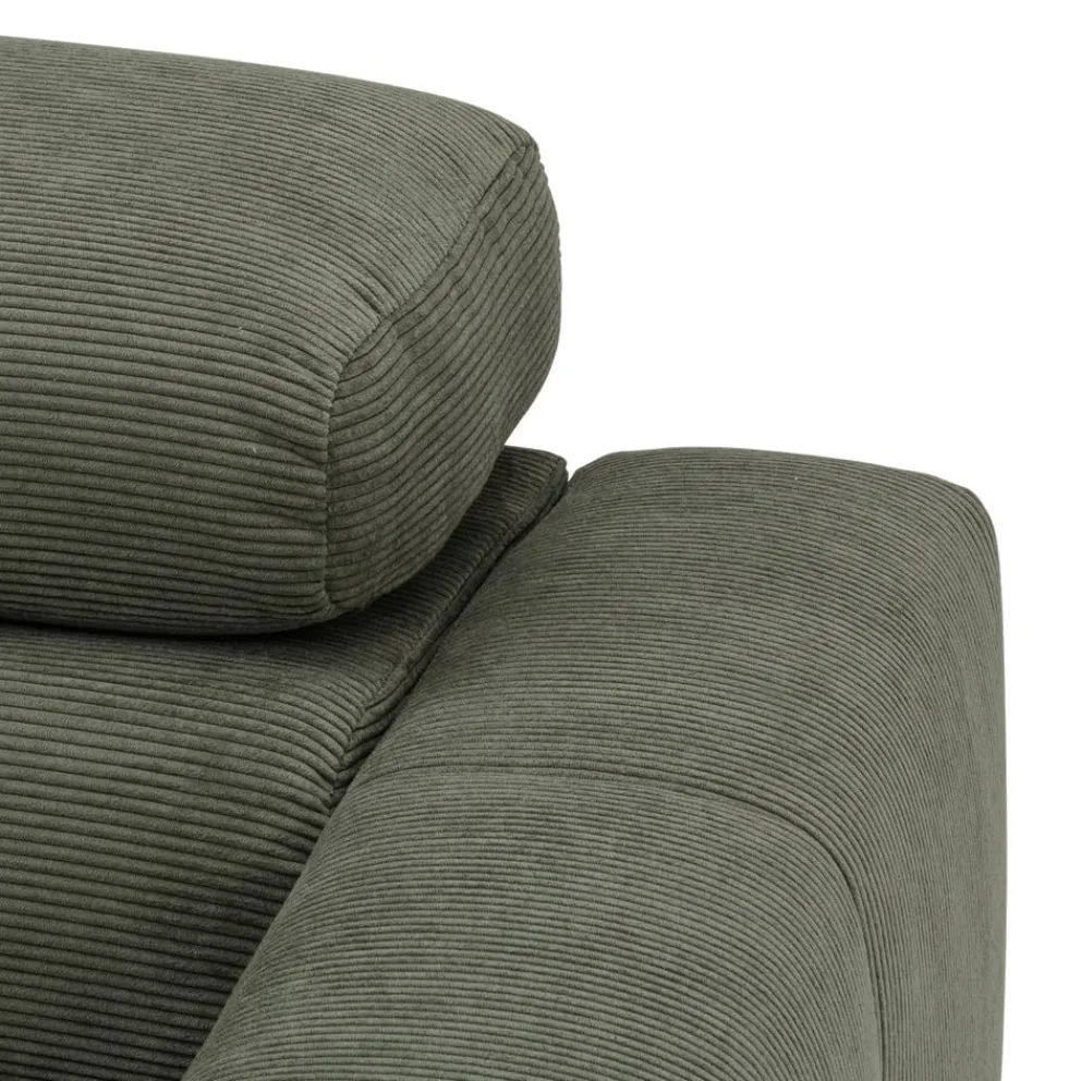 Pure Home Lifestyle Ecksofa Cleveland oliv Hot