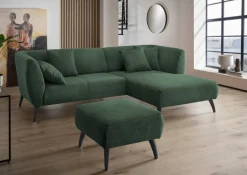 Livetastic Ecksofa Colori moosgrün Discount
