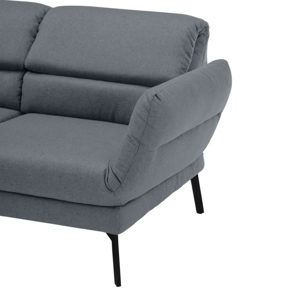 Dieter Knoll Ecksofa Cosio Kat. 6, Mono grey Outlet