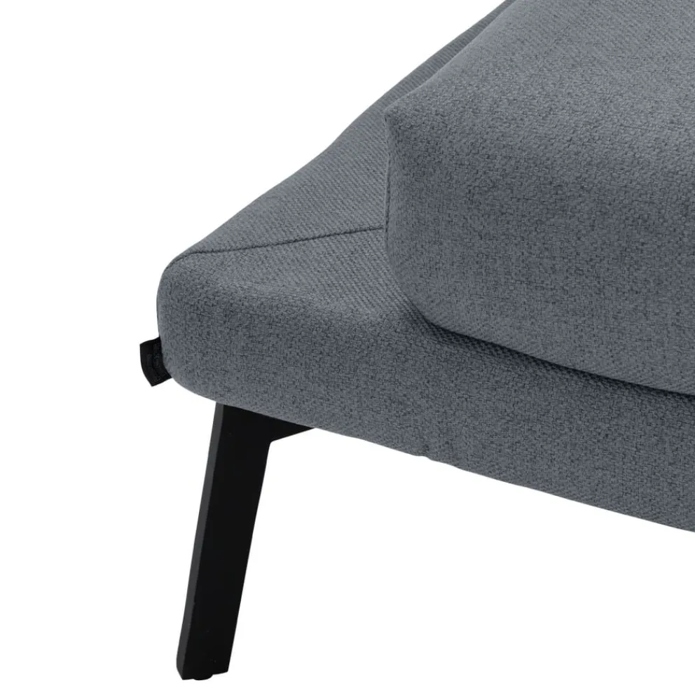 Dieter Knoll Ecksofa Cosio Kat. 6, Mono grey Outlet