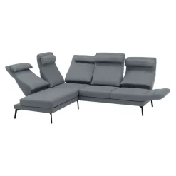 Dieter Knoll Ecksofa Cosio Kat. 6, Mono grey Outlet