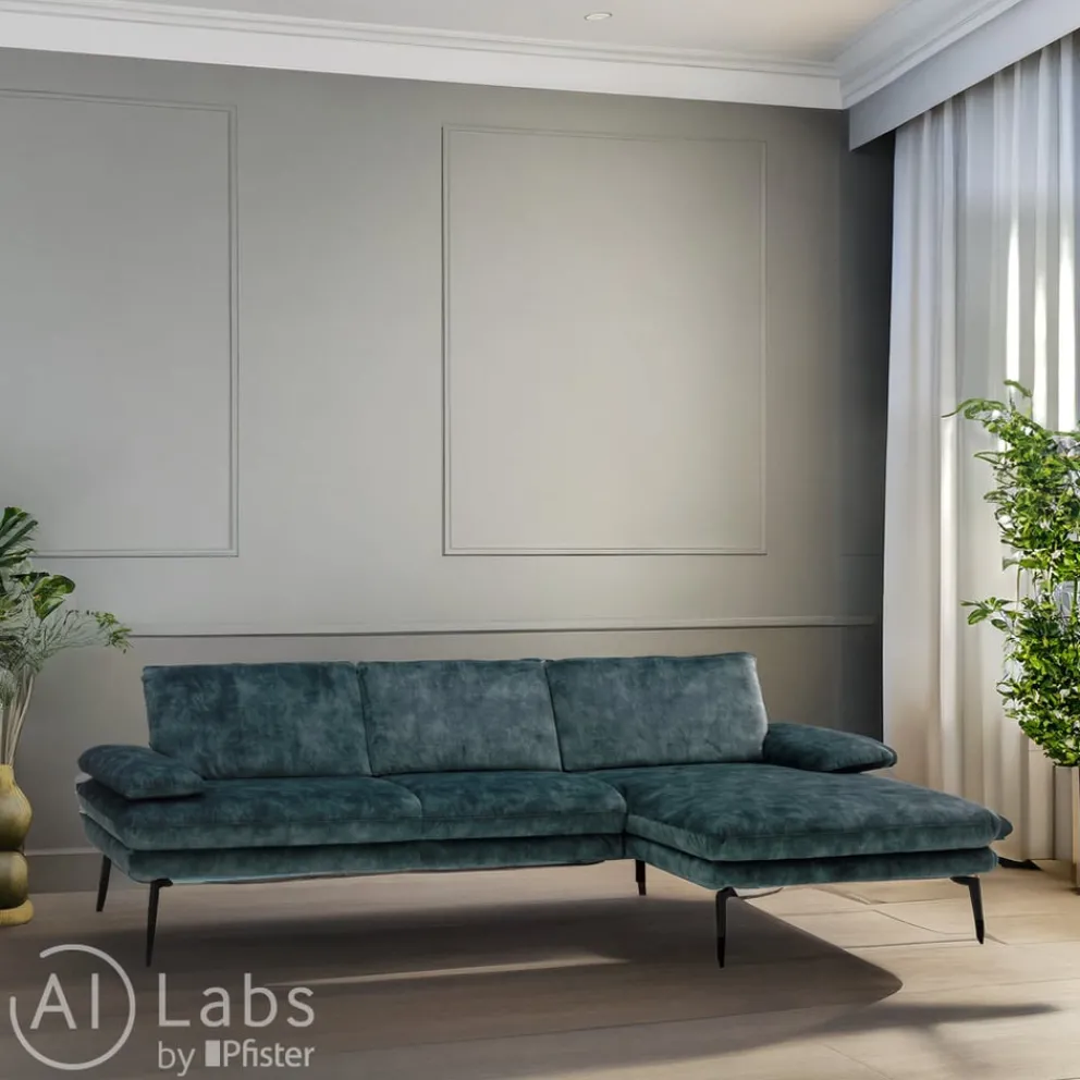 Dieter Knoll Ecksofa Cremona opalgrün Online