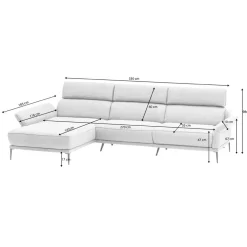 Johann Jakob Ecksofa Cuddly dunkelblau Outlet