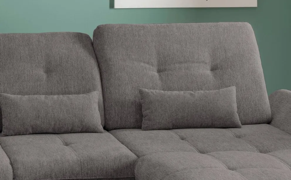 Livetastic Ecksofa Dalida braungrau Clearance