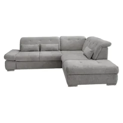Livetastic Ecksofa Dalida silber Discount