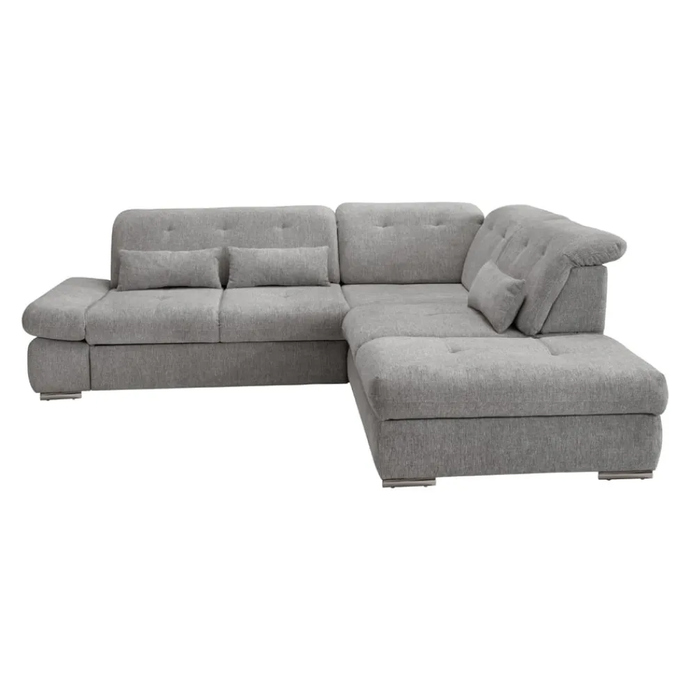 Livetastic Ecksofa Dalida silber Discount