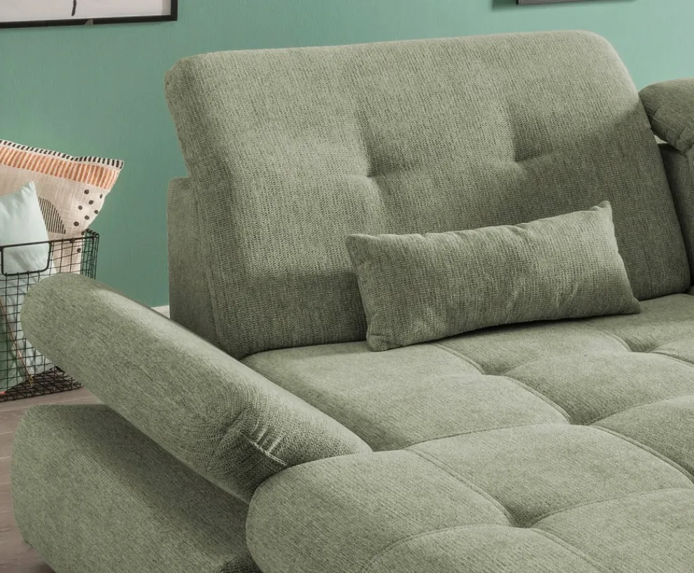 Livetastic Ecksofa Dalida grün Clearance
