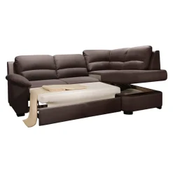 Livetastic Ecksofa Danilo 2S, Pulse D207 coffee Hot