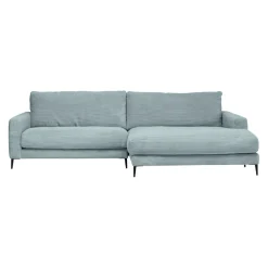 Lomoco Ecksofa Delia Cord light blue New