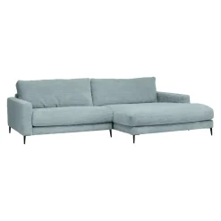 Lomoco Ecksofa Delia Cord light blue New