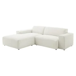 Pure Home Lifestyle Ecksofa Eastport weiss Clearance