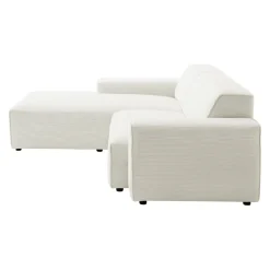 Pure Home Lifestyle Ecksofa Eastport weiss Clearance