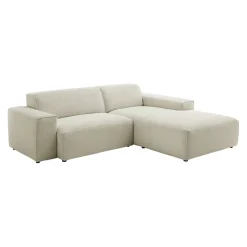 Pure Home Lifestyle Ecksofa Eastport sandbraun Hot