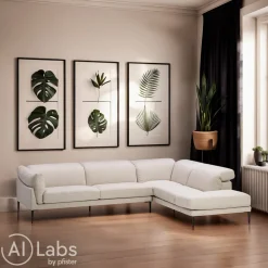 Calia Italia Ecksofa Elisir beige New