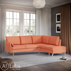 Johann Jakob Ecksofa Estelle Kat. E, Diva U0138E