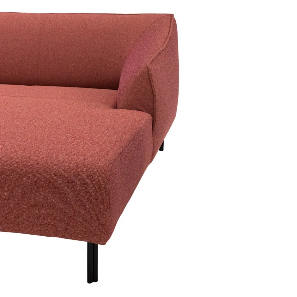 FREISTIL Ecksofa 132 Kat. 4000, 4062 Gelborange/ Violett Clearance