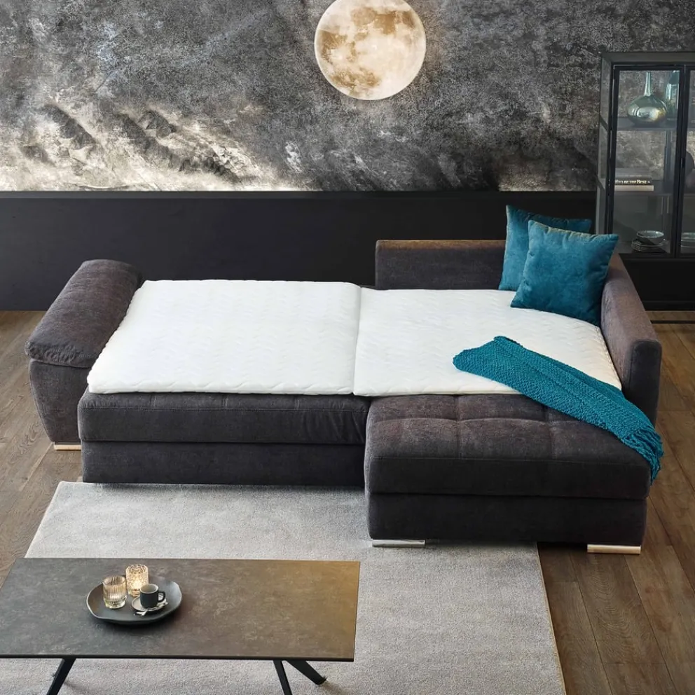 Carry Home Ecksofa Goodnight De Luxe schwarz Clearance
