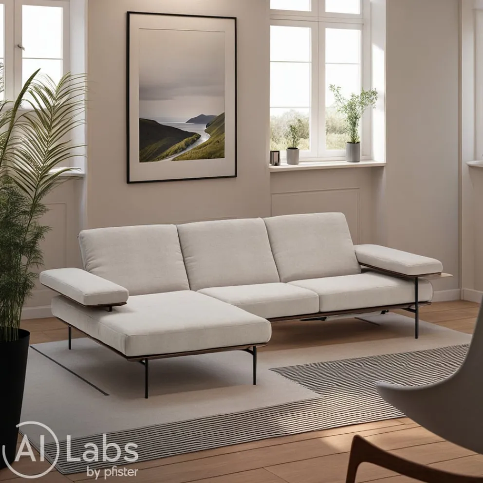 Johann Jakob Ecksofa Haylo beige Outlet
