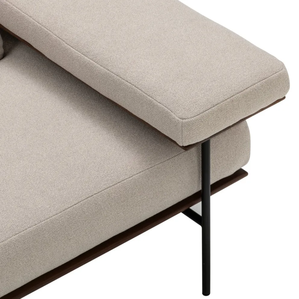 Johann Jakob Ecksofa Haylo beige Outlet