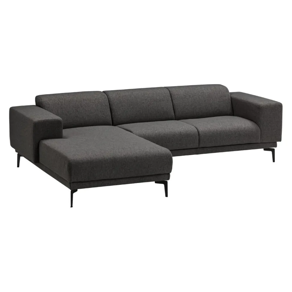 one Ecksofa Huber dunkelgrau Clearance
