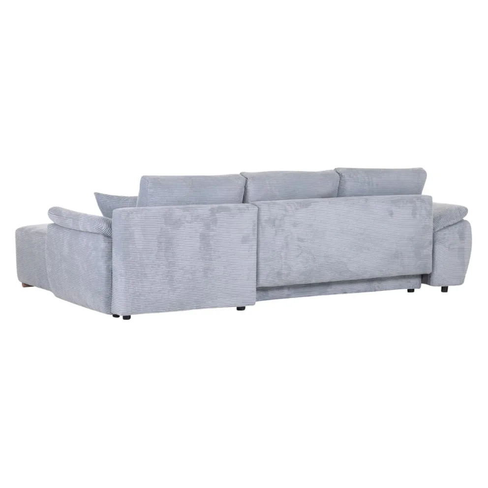 MID.YOU Ecksofa Hyde silbergrau