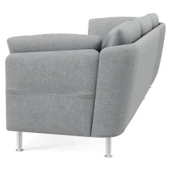 INTERTIME Ecksofa I-Cielo Kat. D, Danio hellgrau U3305D Hot