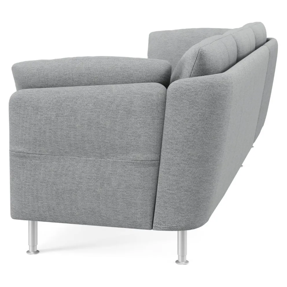 INTERTIME Ecksofa I-Cielo Kat. D, Danio hellgrau U3305D Hot