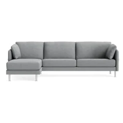 INTERTIME Ecksofa I-Cielo Kat. D, Danio hellgrau U3305D Hot