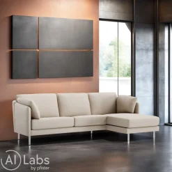INTERTIME Ecksofa I-Cielo Santana ivory L3380S Outlet