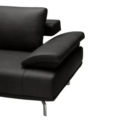 Dieter Knoll Ecksofa Imola Kat. 56, Torro schwarz Best