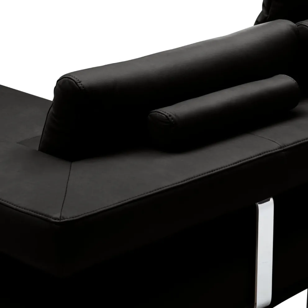 Dieter Knoll Ecksofa Imola Kat. 56, Torro schwarz Best