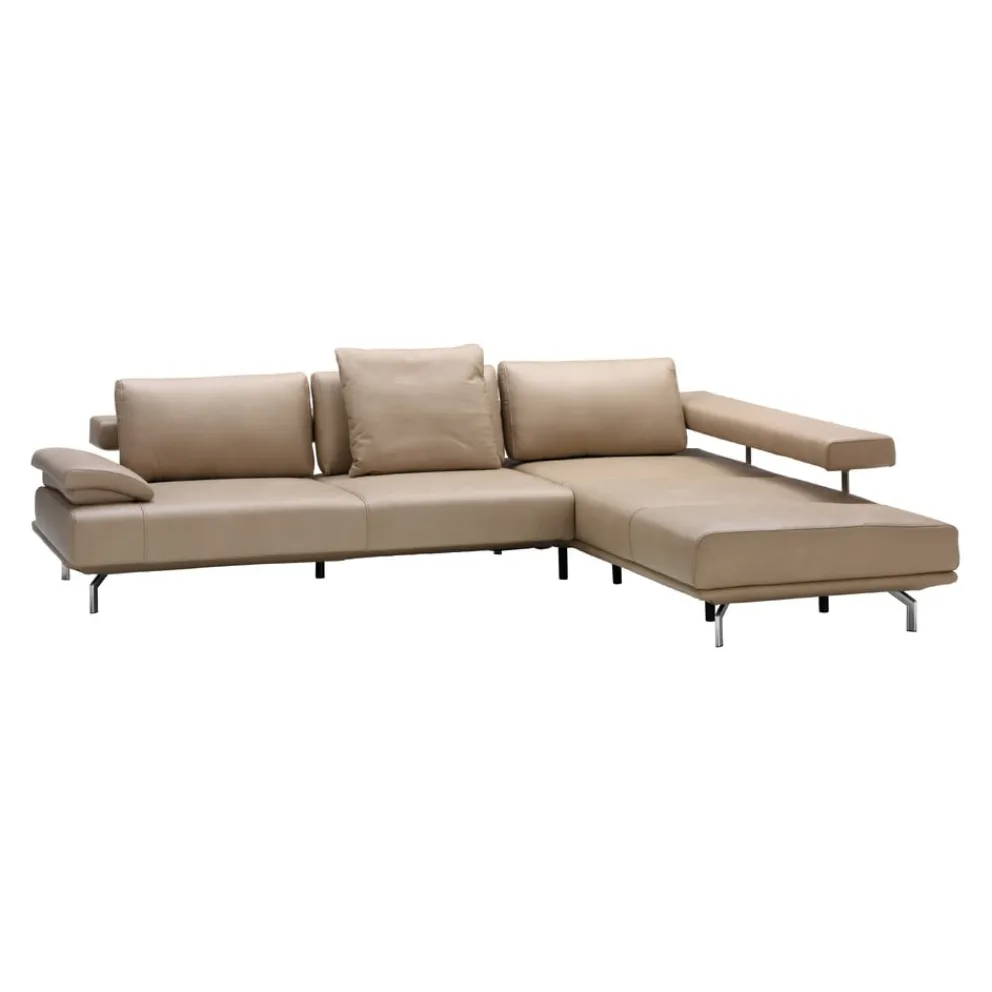 Dieter Knoll Ecksofa Imola sandbraun Best