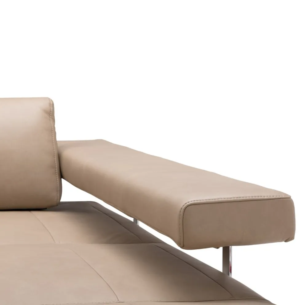 Dieter Knoll Ecksofa Imola sandbraun Best