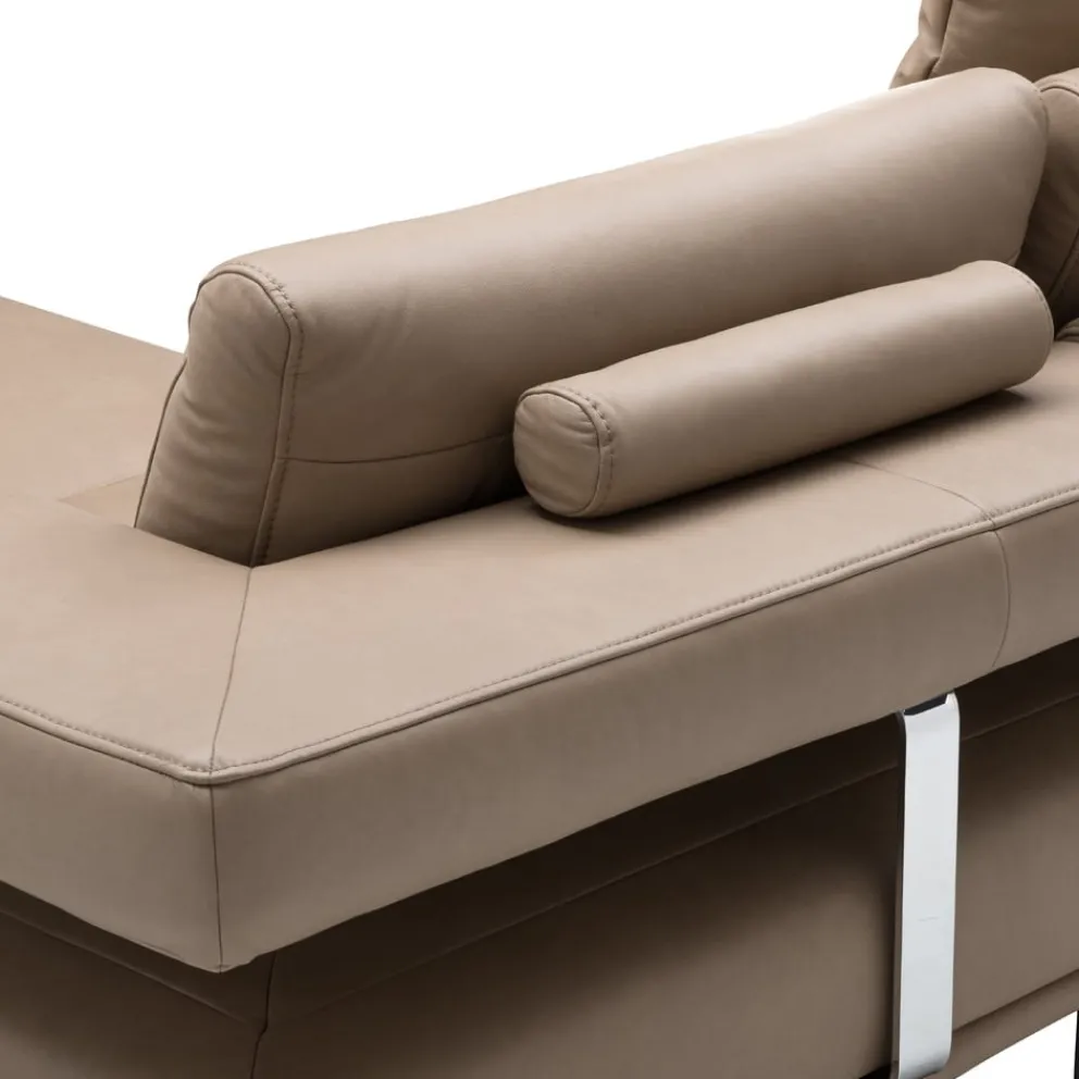 Dieter Knoll Ecksofa Imola sandbraun New