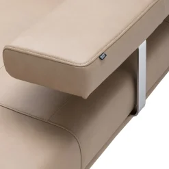 Dieter Knoll Ecksofa Imola sandbraun New