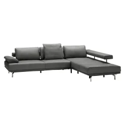 Dieter Knoll Ecksofa Imola Kat. 60, Cloudy schiefer Sale