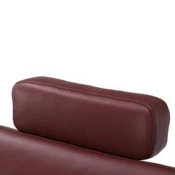 Dieter Knoll Ecksofa Latina-L dunkelrot