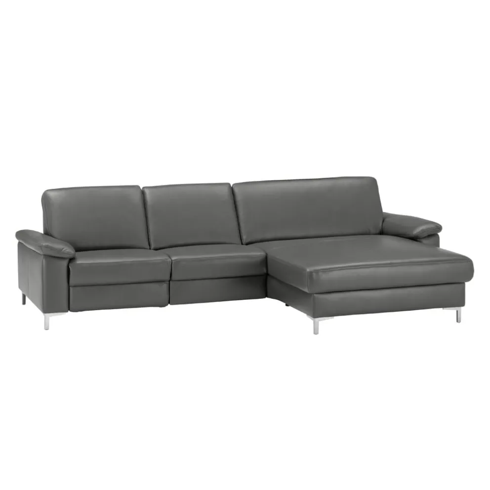 Dieter Knoll Ecksofa Latina-L Kat. 160, La Tempra slate Clearance