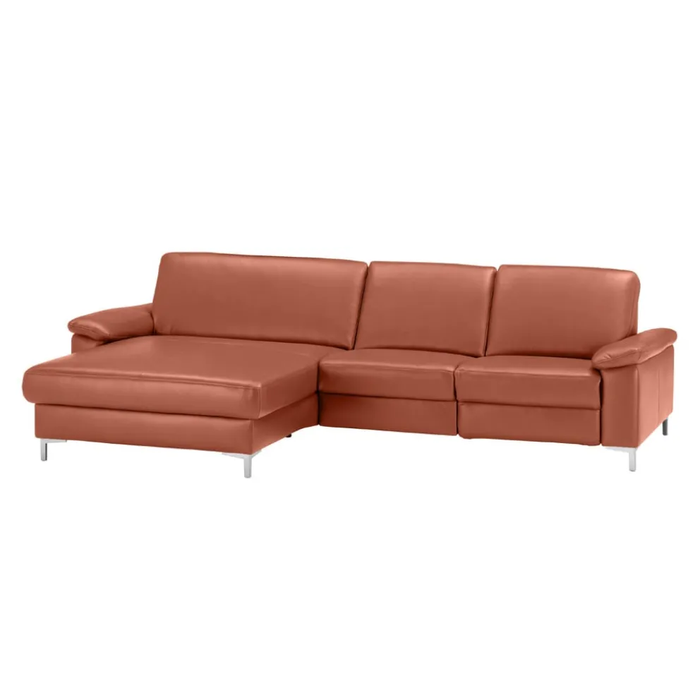 Dieter Knoll Ecksofa Latina-L Kat. 100, Torro sunset Hot