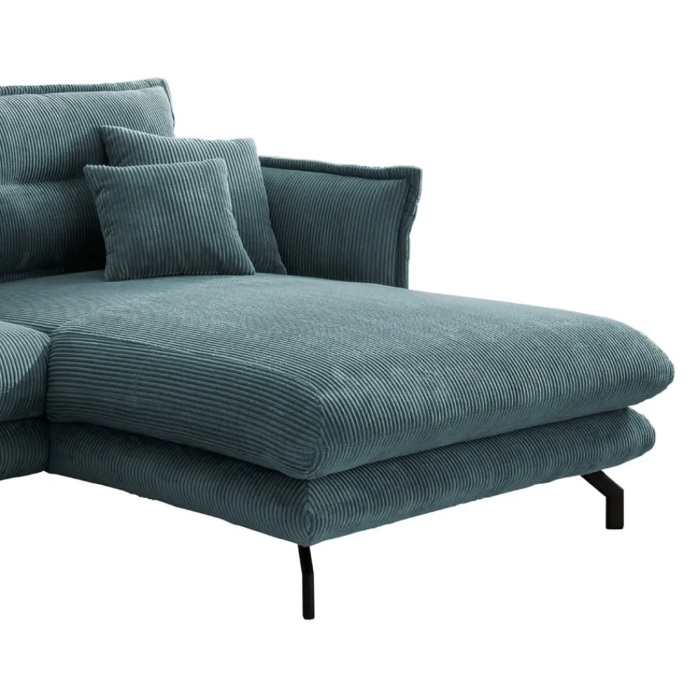 Livetastic Ecksofa Lava petrol New