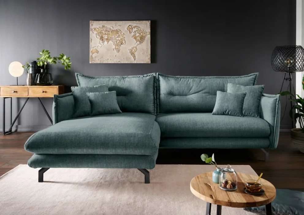 Livetastic Ecksofa Lava türkis Best