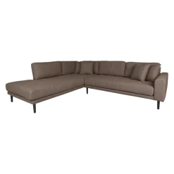 Johann Jakob Ecksofa Lido dunkelbraun New