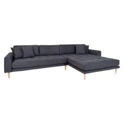Johann Jakob Ecksofa Lido dunkelgrau Online