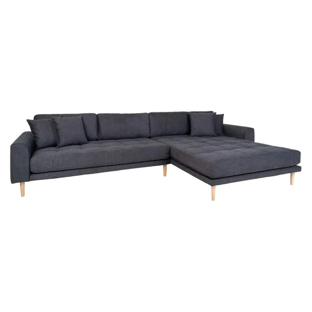 Johann Jakob Ecksofa Lido dunkelgrau Online